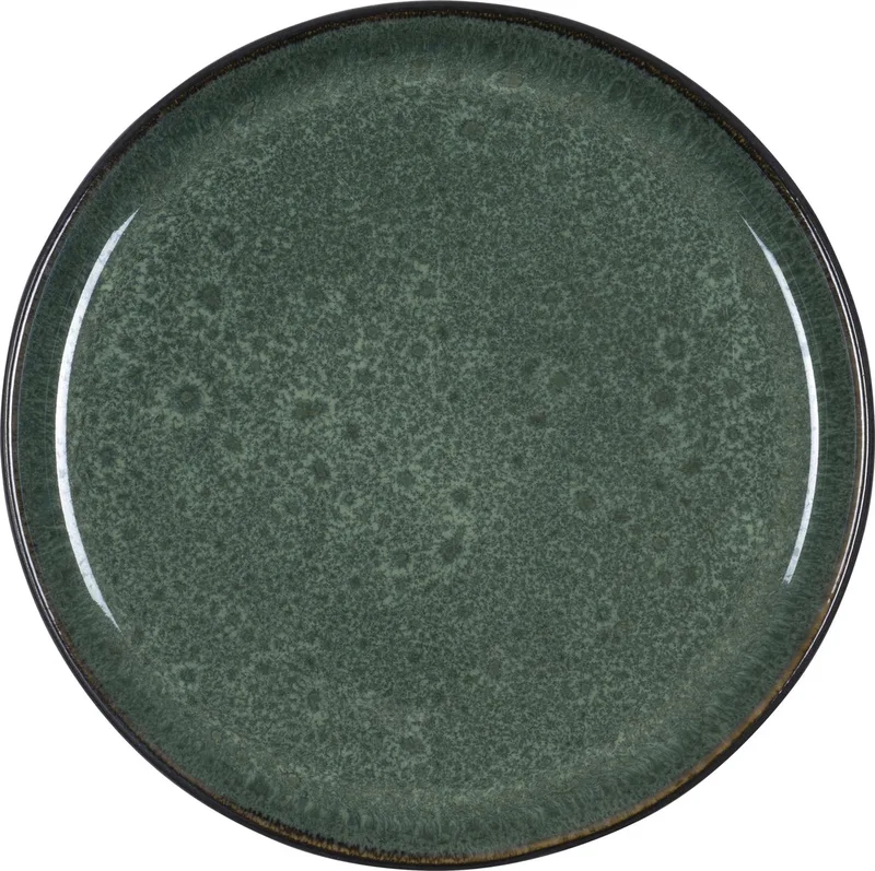 Gastro Bord Dia. 21 x 2,0 cm Zwart/Groen by Bitz in Black, Green – product photo