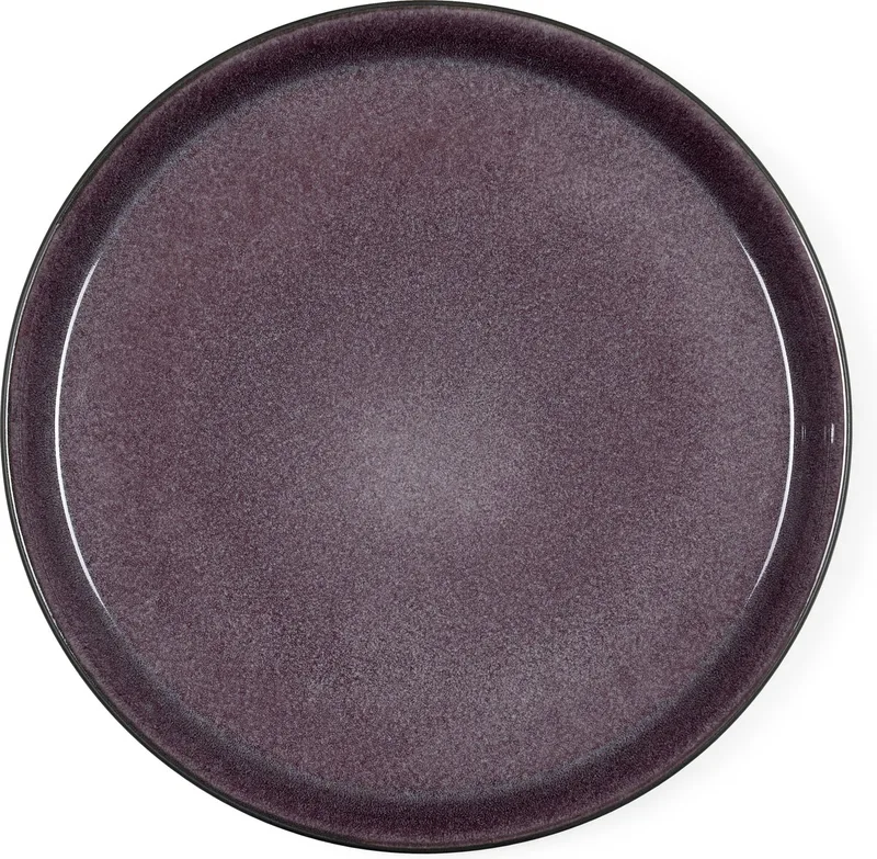 Gastro Bord Dia. 27 x 2,5 cm Zwart/Paars de Bitz en Noir, Lilac – photo du produit