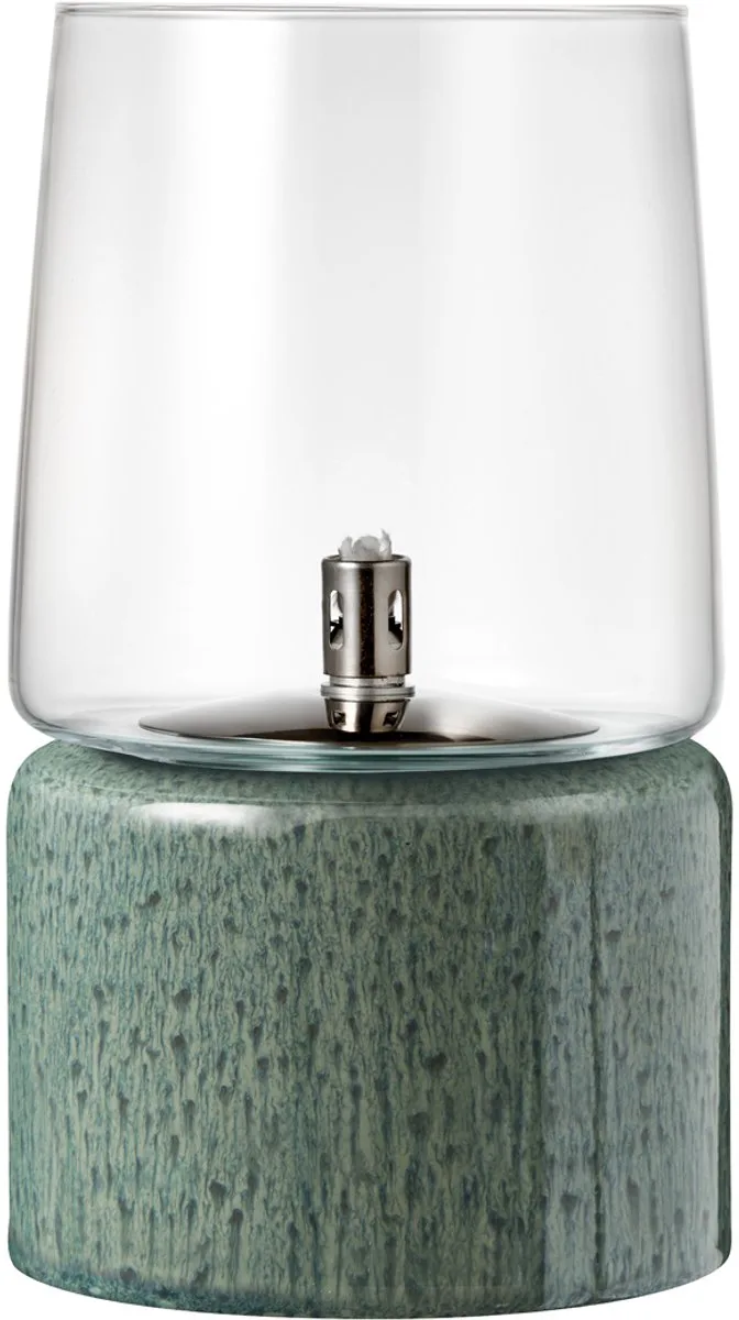 Gastro Olielamp - Olielampen voor binnen en buiten - Ø 15 x 26 cm - Groen von Bitz in Grün – Produktfoto
