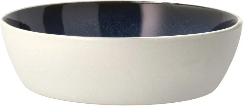 Gastro Soepkom Dia 18 x 5 cm 850 ml Wit/Donkerblauw van Bitz in Wit, Donkerblauw – productfoto