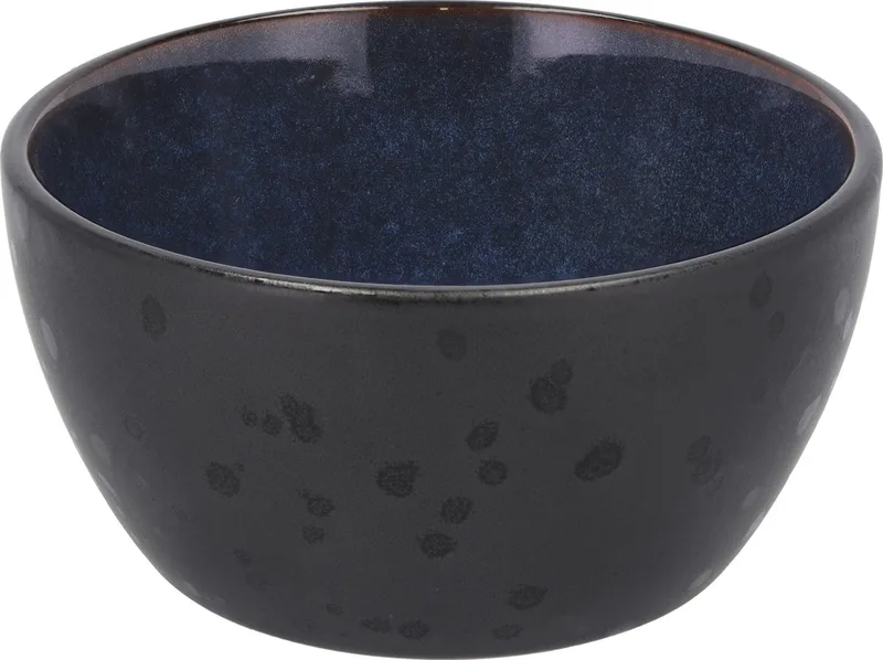 Kom Dia. 12 x 6 cm Zwart/Donkerblauw de Bitz en Noir, Bleu foncé – photo du produit