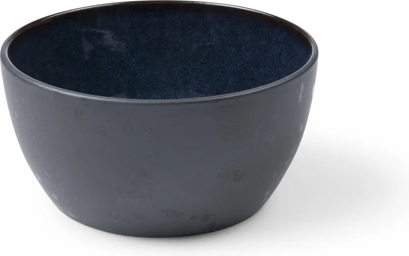 Kom Dia. 14 x 7 cm Zwart/Donkerblauw från Bitz i Svart, Mörkblå – produktbild