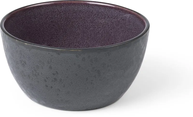 Kom Dia. 14 x 7 cm Zwart/Paars van Bitz in Zwart, Lilac – productfoto