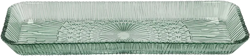 Kusintha Serveerschaal rechthoekig 38 x 14 x 3 cm Groen by Bitz in Green – product photo