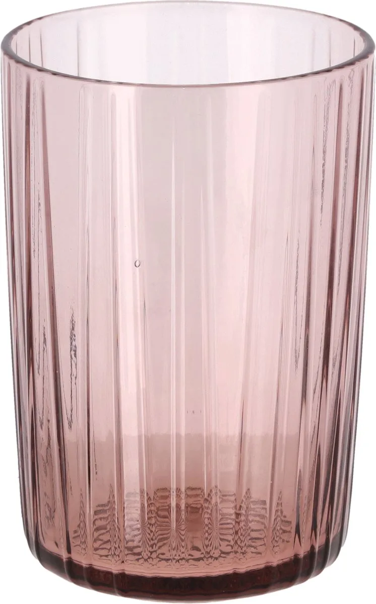 Kusintha Waterglas Dia 7 x 10,5 cm 28 cl 4 st. by Bitz in Pink – product photo