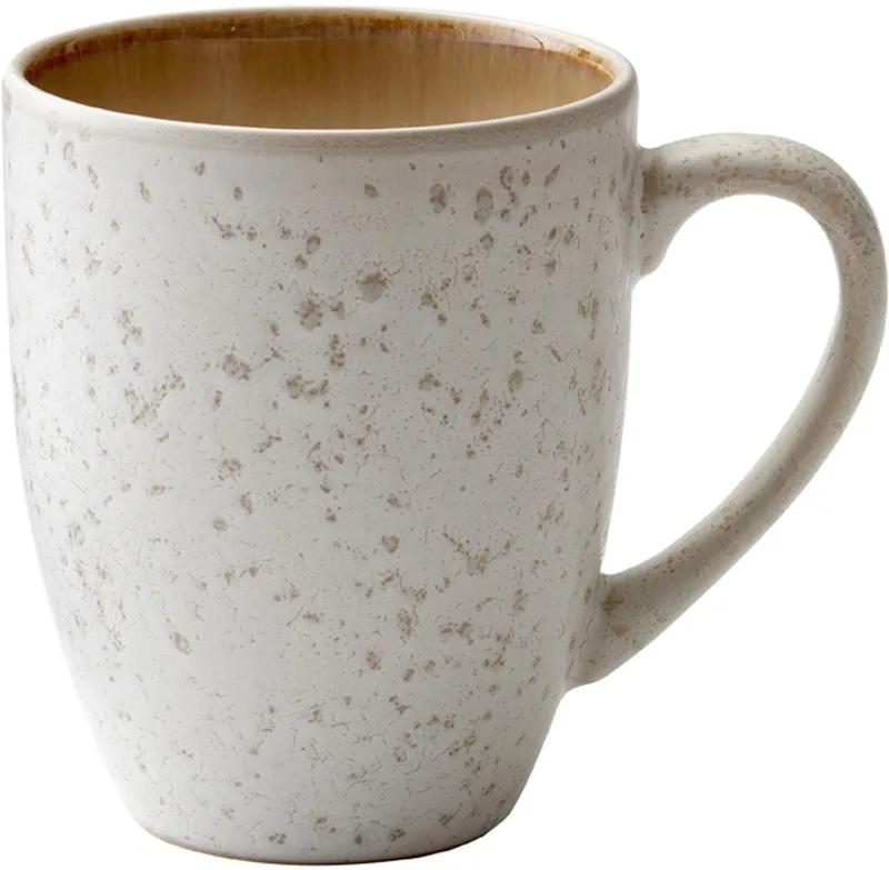 Mok Dia. 8 x 10 cm 30 cl Crème/Crème van Bitz in Crème – productfoto