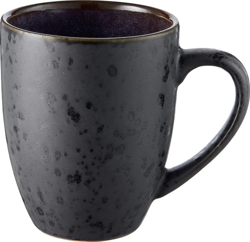 Mok Dia. 8 x 10 cm 30 cl Zwart/Donkerblauw van Bitz in Zwart, Donkerblauw – productfoto