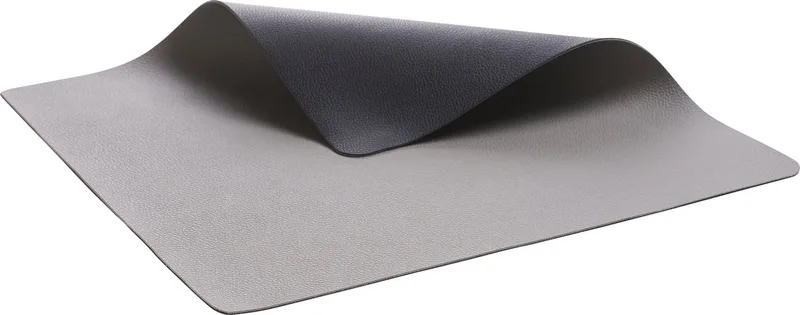 Placemat 46 x 33 cm 4 st. Zwart/Grijs by Bitz in Black, Grey – product photo