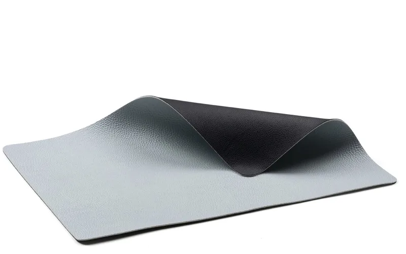 Placemat 46 x 33 cm 4 st. Zwart/Lichtblauw de Bitz en Noir, Bleu clair – photo du produit