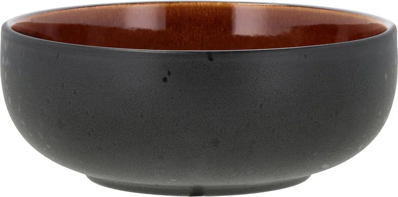 Poke/ramen kom Dia 18 x 7 cm Zwart/Amber by Bitz in Black, Amber – product photo