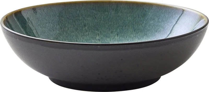 Saladekom Dia. 24 x 6 cm Zwart/Groen de Bitz en Noir, Vert – photo du produit