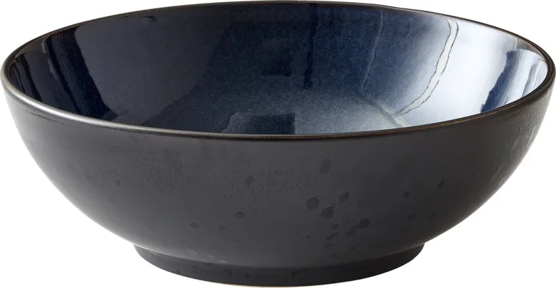 Saladekom Dia. 30 x 10 cm Zwart/Donkerblauw de Bitz en Noir, Bleu foncé – photo du produit