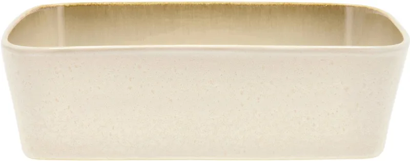 Schaal rechthoekig 28 x 21 x 8 cm Crème/Crème von Bitz in Creme – Produktfoto
