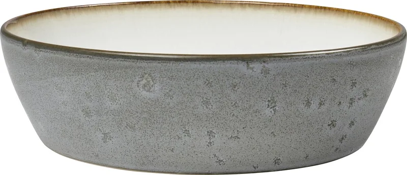 Soepkom Dia. 18 x 5 cm Grijs/Crème van Bitz in Grijs, Crème – productfoto