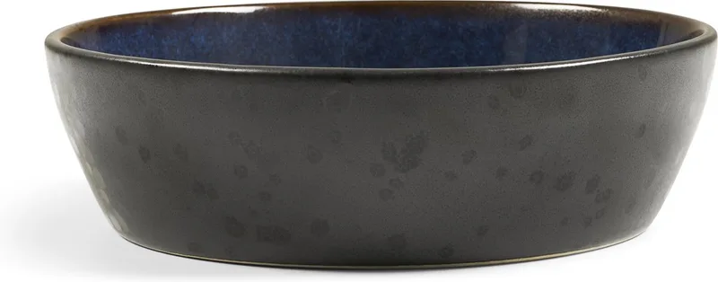 Soepkom Dia. 18 x 5 cm Zwart/Donkerblauw by Bitz in Black, Dark blue – product photo