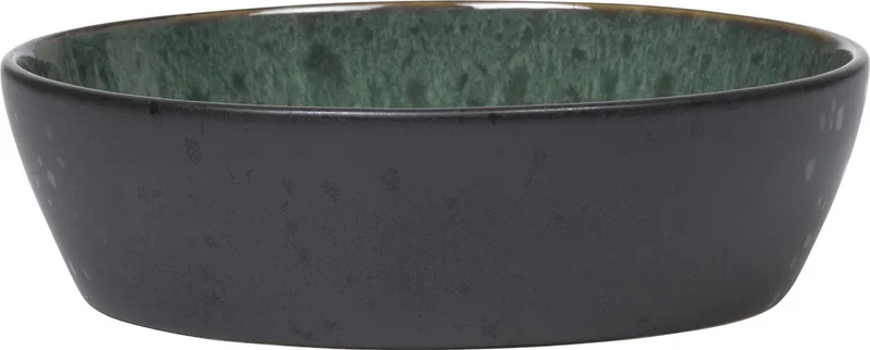 Soepkom Dia. 18 x 5 cm Zwart/Groen van Bitz in Zwart, Groen – productfoto