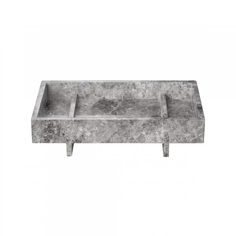 Abento Tablett Marmor 18 x 30cm Sharkskin by Blomus – product photo