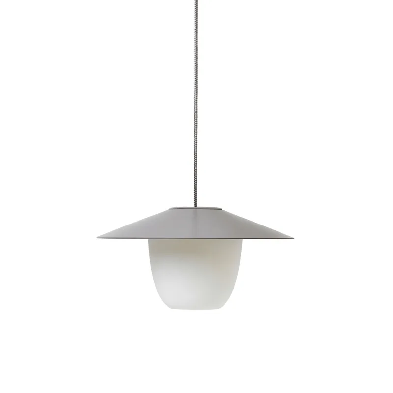 Ani Portable Tafellamp Lamp Grijs - Blomus - Woonkamer - Aluminium by Blomus – product photo