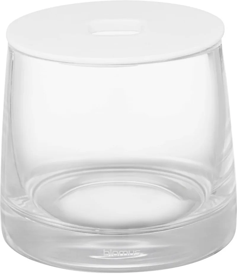 Ava Beautybox White | Glas / Plastic by Blomus in Wit – product photo