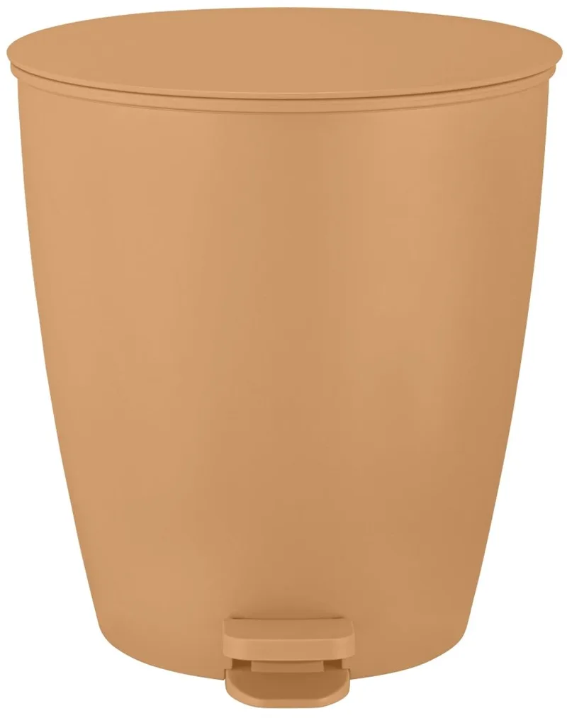Ava Pedaalemmer Tan 3 Liter | Bruin / Oranje | Plastic / Siliconen by Blomus in Bruin / Oranje – product photo