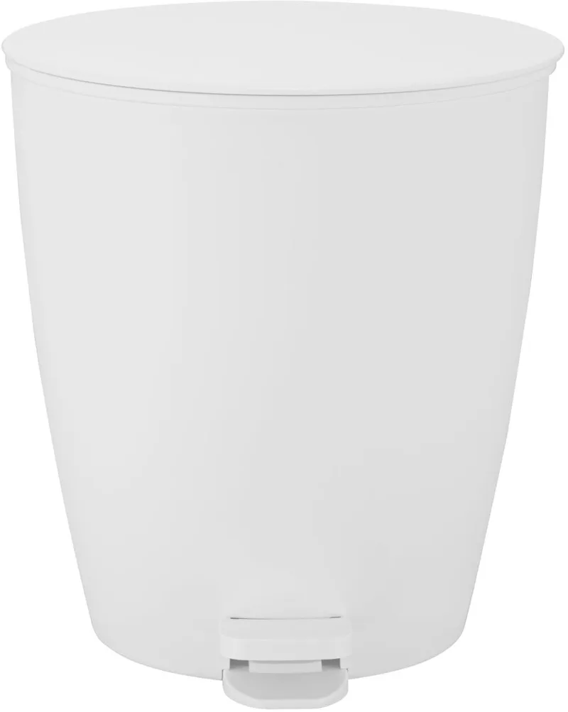Ava Pedaalemmer White 3 Liter | Plastic / Siliconen by Blomus in Wit – product photo