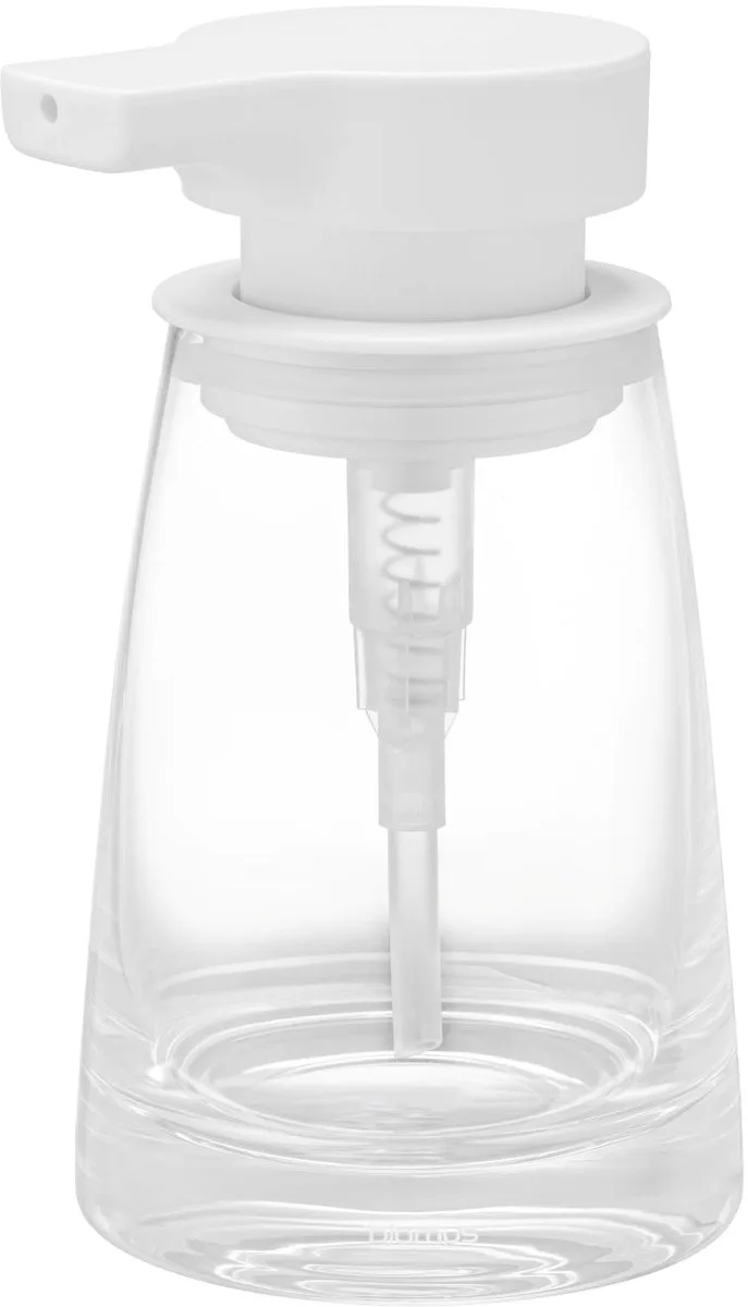 Ava Zeepdispenser White | Glas / Plastic by Blomus in Wit – product photo