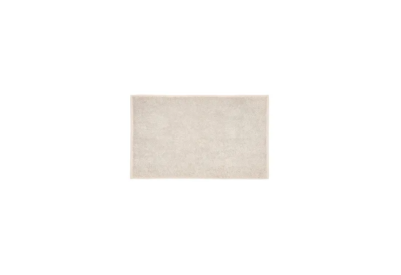 Badematte -KAAVU- Duschmatte, Fußmatte im Bad, Badvorleger aus Baumwolle, 100% Baumwolle, Ultimatives SPA Gefühl, Weich & Saugfähig de Blomus en Beige – photo du produit