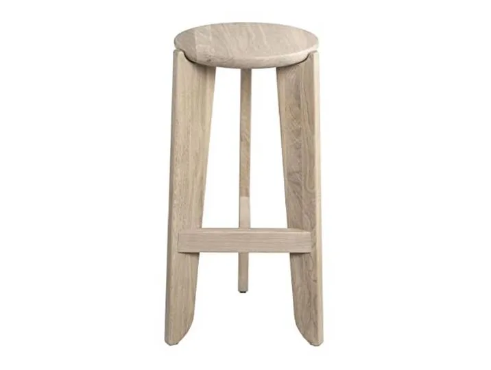 Barhocker ELI Massivholz Eiche Farbton Natur Höhe 75 cm de Blomus – photo du produit