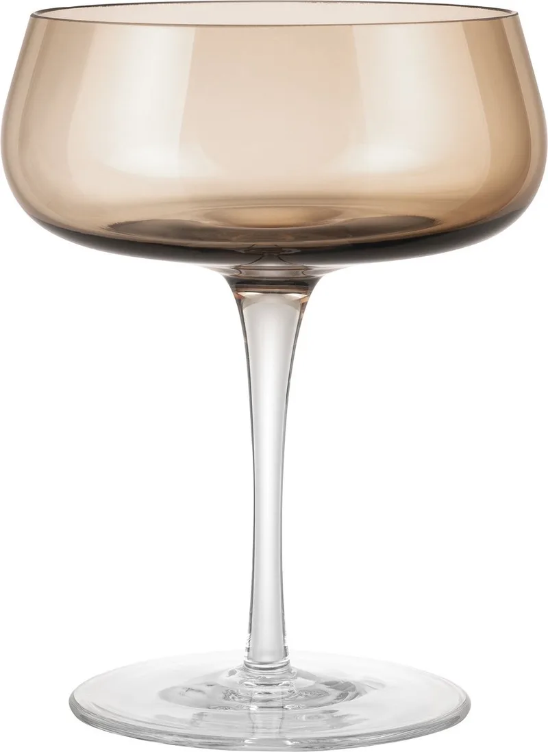 Belo Coupe Champagneglas Coffee | Glas by Blomus in Transparant – product photo