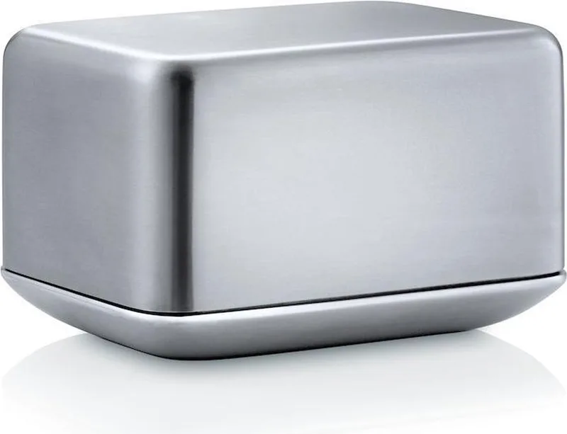 Botervloot Basic Klein van Blomus in Zilver – productfoto