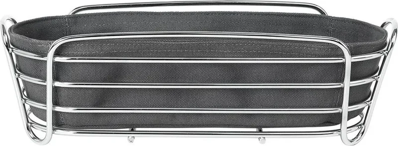 Broodmand Delara Magnet/Chroom 32 x 14 cm van Blomus in Grijs – productfoto