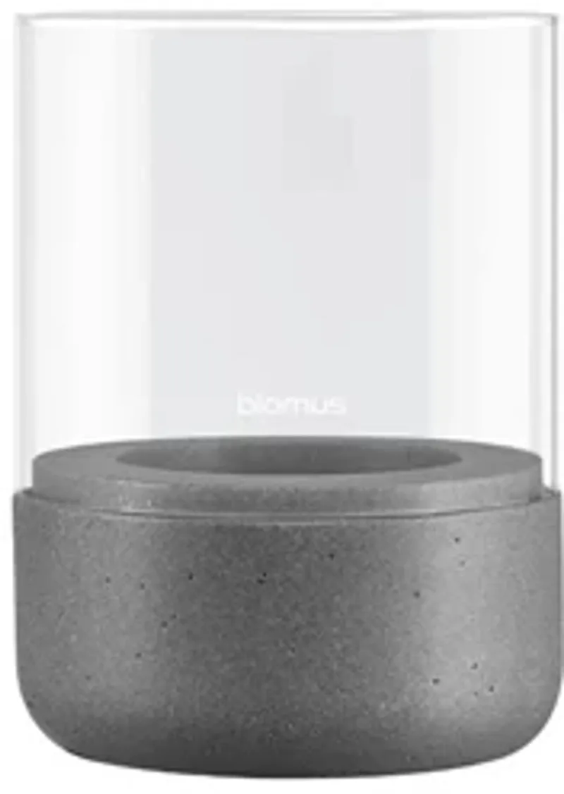 Calma theelichthouder D10cm H14cm magnet by Blomus in Zwart – product photo