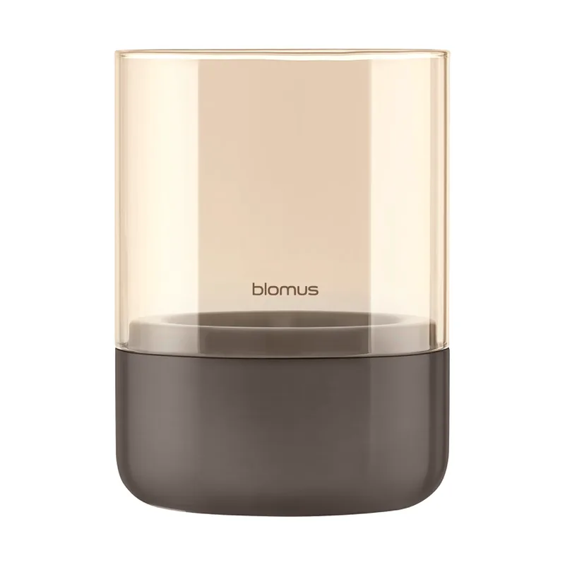 Calma Windlicht Ø10cm Burned Metal-metallic finish de Blomus – photo du produit