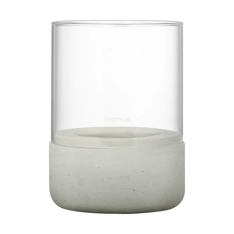 Calma Windlicht Ø10cm Light grey by Blomus – product photo