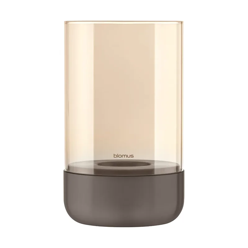 Calma Windlicht Ø12cm Burned Metal-metallic finish de Blomus – photo du produit
