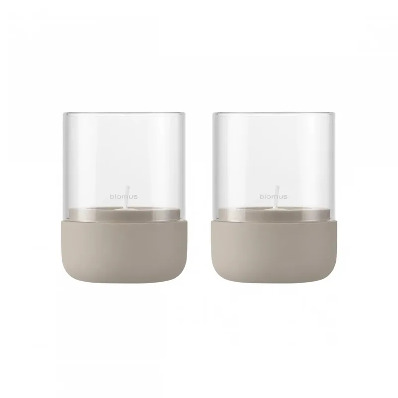 Calma Windlicht Ø7cm 2er Pack Fungi de Blomus – photo du produit