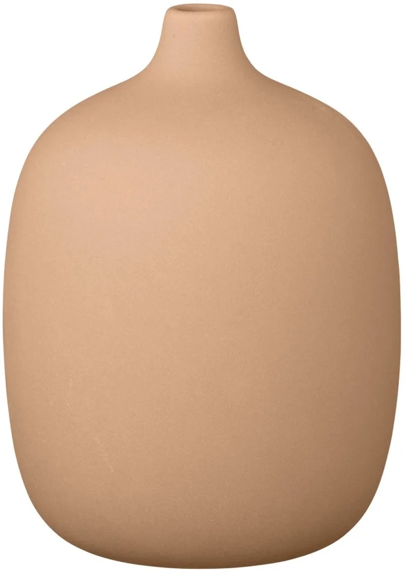 Ceola Vaas Amber Brown | Bruin / Oranje | Keramiek by Blomus in Bruin / Oranje – product photo