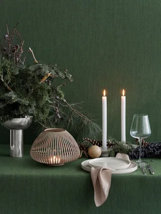 Christbaumschmuck 4er Set Weihnachtsschmuck -KISEKY- Weihnachtsdeko, Deko Set modern, Holzoptik, 4er Set, schlicht & festlich by Blomus in Brown – product photo 4 of 5