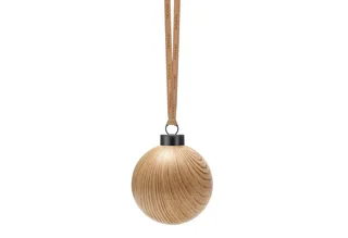 Christbaumschmuck 4er Set Weihnachtsschmuck -KISEKY- Weihnachtsdeko, Deko Set modern, Holzoptik, 4er Set, schlicht & festlich by Blomus in Brown – product photo 1 of 5