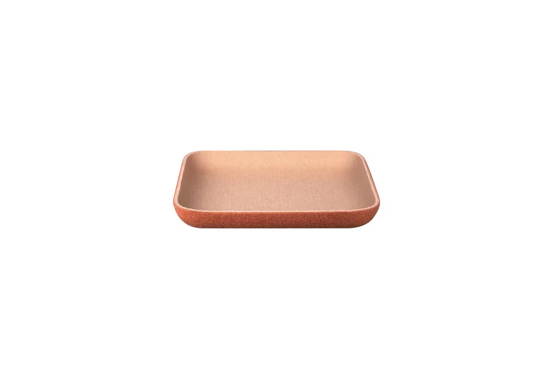 Dekoablage Ablageschale -HERBA- Schale, Schmucktablett: Organizer (1 St), weiches Material, Wärme & Ruhe, Ordnung im Office by Blomus in Braun – product photo