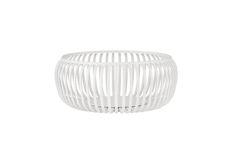 Dekoschale -LITO- Metallschale: Elegantes, robustes Design für jedes Zuhause, Designer, Obstschale, Dekoschale, Brotkorb, Modern, Zeitlos, Robust, Farben by Blomus in Weiß – product photo
