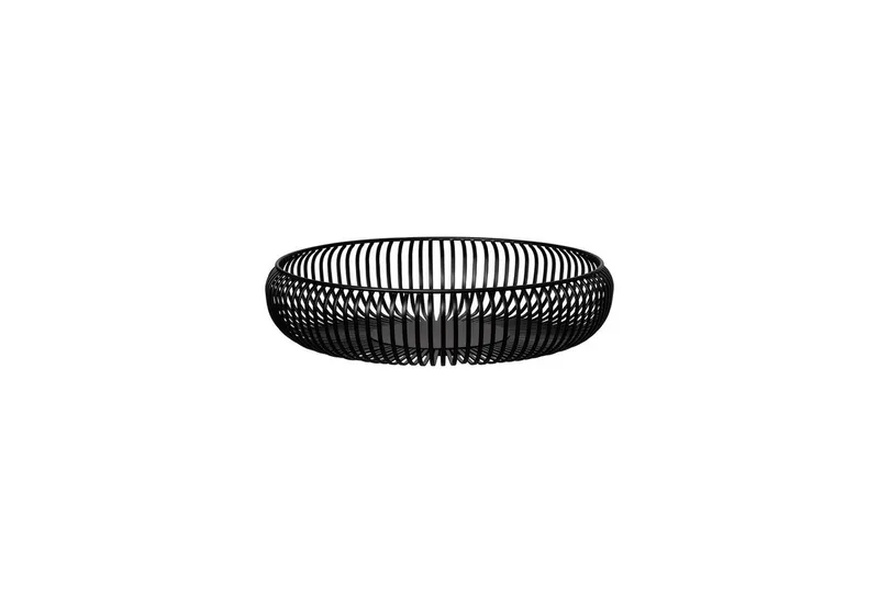 Dekoschale -LITO- Metallschale: Elegantes, robustes Design für jedes Zuhause, Designer, Obstschale, Dekoschale, Brotkorb, Modern, Zeitlos, Robust, Farben van Blomus in Schwarz – productfoto