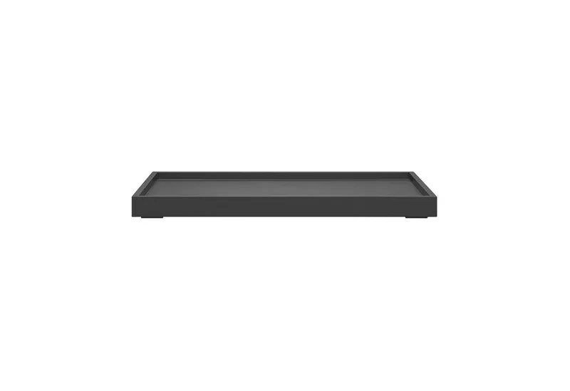 Dekotablett -KASANE- Tablett Aufbewahrungsboxen, Dekoablage: Praktischer Deckel (1 St), passend zu KASANE Box, stilvolles Tablett, Vielseitig by Blomus in Grey – product photo 1 of 2