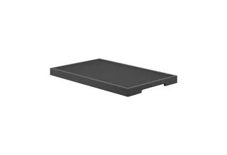 Dekotablett -KASANE- Tablett Aufbewahrungsboxen, Dekoablage: Praktischer Deckel (1 St), passend zu KASANE Box, stilvolles Tablett, Vielseitig by Blomus in Grey – product photo 2 of 2