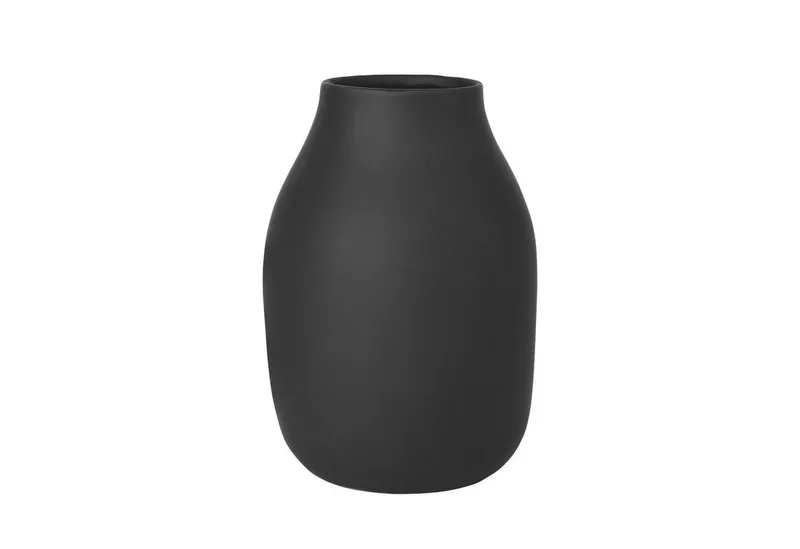 Dekovase Colora L Peat, Unikat. by Blomus in Schwarz – product photo