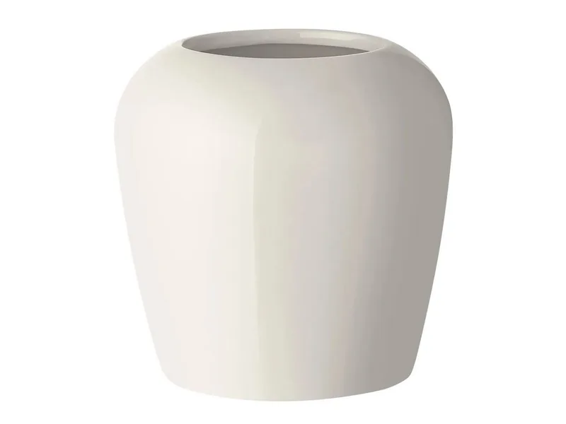 Dekovase LETA Vase M moonbeam 13cm (Vasen) von Blomus in Beige, bunt – Produktfoto