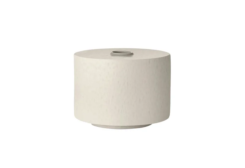 Dekovase -MAKOTO- Vase, Tischvase, Blumenvase: Modernes Design (1 St), Zeitlose Vase, Matte Glasur, Unikat, Schwebnend van Blomus in Beige – productfoto