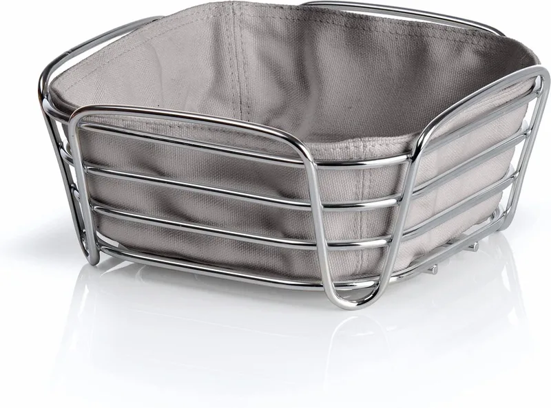 DELARA broodmand 20x20 cm (taupe) fra Blomus i Crème – produktbillede