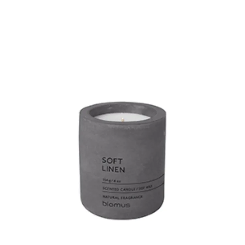 Duftkerze -FRAGA- Kerze, Raumduft, Betonkerze: Modernes Design (1-tlg), Hochwertig, Natürliche Duftkerze, Beton-Optik by Blomus in Magnet – product photo