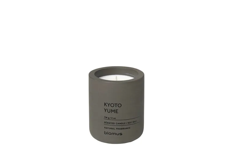 Duftkerze -FRAGA- Kerze, Raumduft, Betonkerze: Modernes Design (1-tlg), Hochwertig, Natürliche Duftkerze, Beton-Optik by Blomus in Tarmac – product photo